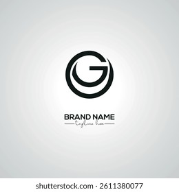 Creative Modern OG GO Lettermark Logo Design for Corporate Branding.