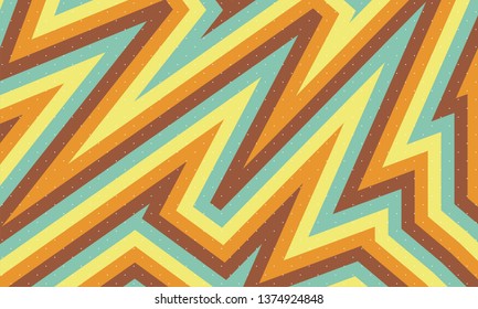 Creative and Modern Orange, Brown and Cyan Abstract Background. Good for Your Business.