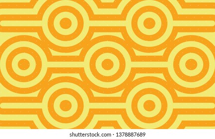 Creative and Modern Orange, Brown and Cyan Abstract Background. Good for Your Business.