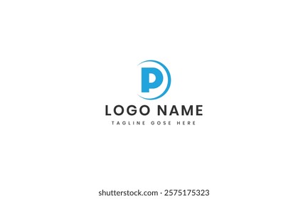  Creative Modern p letter logos design