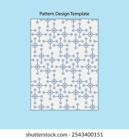 Modelo De Design De Padrão Criativo E Moderno