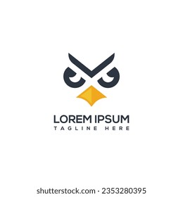 Creative modern penguin  logo template