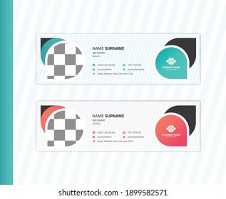 CREATIVE, MODERN PERSONAL INFO HEADER FOR YOUR COMPANY 

EMAIL SIGNATURE DESIGN TEMPLATES