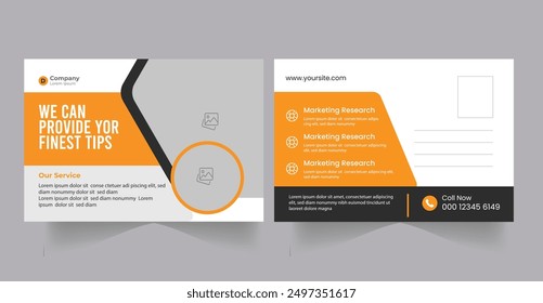 Creative Modern Postcard or Eddm postcard design template