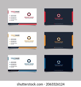 Creative Modern Professional Business card Vector Design