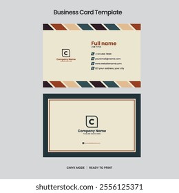 Creative Modern Professional Business card Vector Design