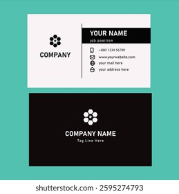 Creative Modern Professional Business card Vector Design