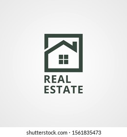 creative modern real estate logo. modern logo of real estate company.