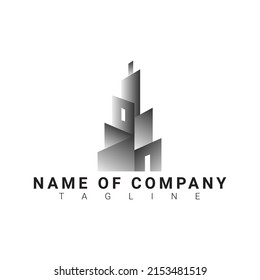 Logo de Creative y moderno Real Estate archivo vectorial libre de regalías