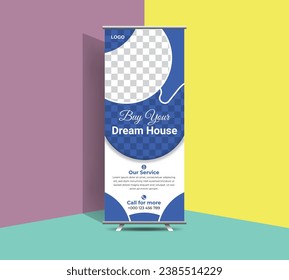 creative modern roll up banner design template for black Friday. black friday roll up banner design with dark color variations. 