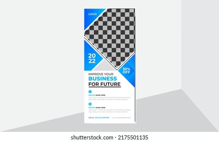 Plantilla de diseño vectorial de banner de acumulación moderna creativa 