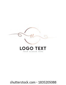 Plantilla de logotipo de tipo Y, tipo de letra y estilo romántico creativo, logotipo vectorial para identidad empresarial y de empresa 