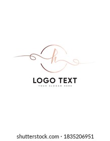 Plantilla de logotipo de tipo H para el tipo de letra H, logotipo vectorial para la identidad empresarial y de la empresa 