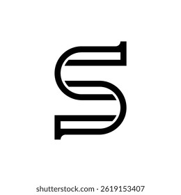 Creative and Modern S Letter Logo Design Brand