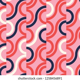 Creative modern seamless geometrical pattern