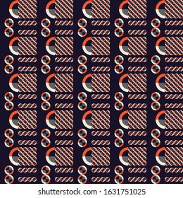 creative modern seamless geometrical shape pattern