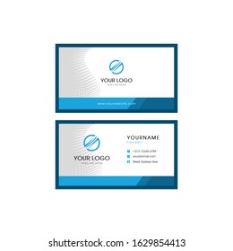 Creative modern simple elegant business card  design  Vector abstract template