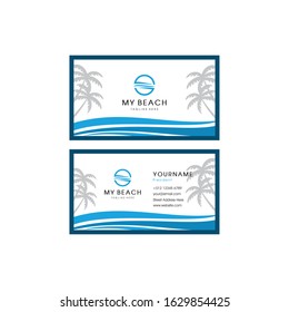 Creative modern simple elegant business card  design  Vector abstract template