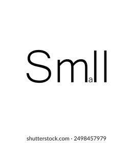 Creative and modern SMALL  letter logo with small a