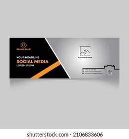 Creative Modern Social Media Cover Template