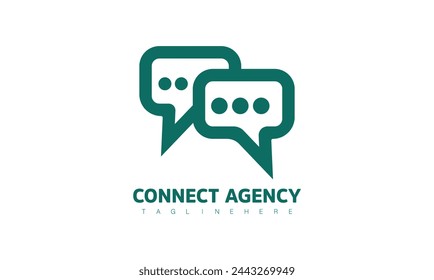 Creative modern Speech bubble icon Logo