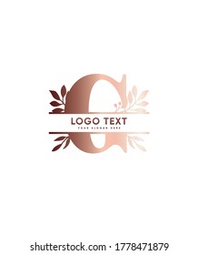 Creative modern split monogram letter type G logo template, vector logo for business and company identity 