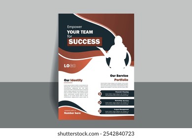  creative modern style Flyer design