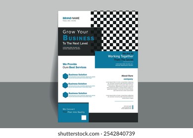  creative modern style Flyer design