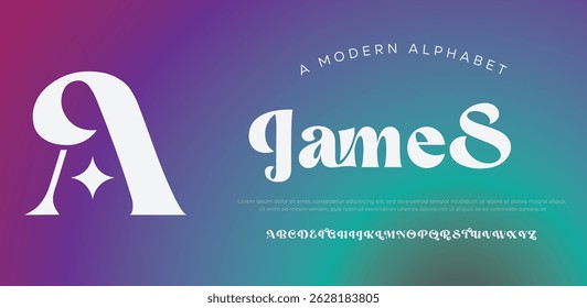Creative modern stylish calligraphy letter logo design