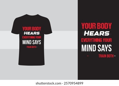 Creative Modern T Shirt Design Template 