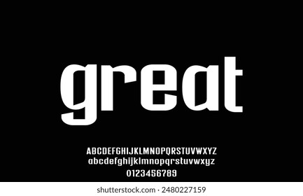 Creative modern technology alphabet fonts. Abstract typography urban sport, techno, fashion, digital, future creative logo font. vector illustration