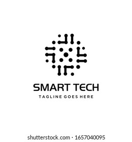 Creative modern Technology sign vector logo, Data And Technology template 
