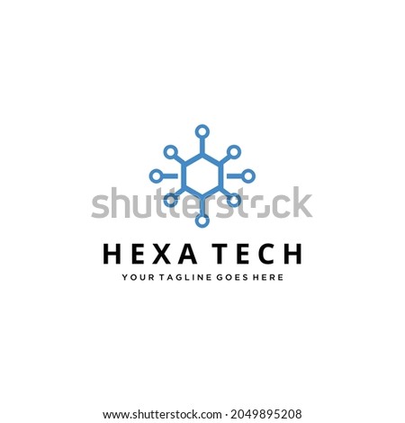 Creative modern technology sign vector logo data and technology vector symbol