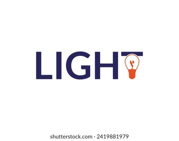 Creative modern text logo design.