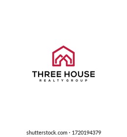 656 Three house roof logo Images, Stock Photos & Vectors | Shutterstock