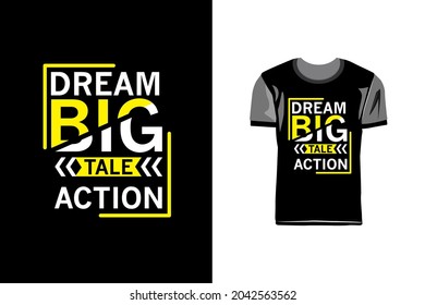 Creative and modern typography tshirt design