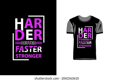 Creative and modern typography tshirt design