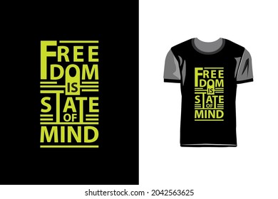 Creative and modern typography tshirt design