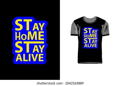 Creative and modern typography tshirt design
