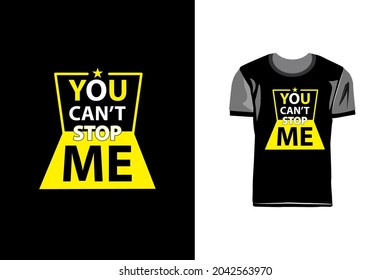 Creative and modern typography tshirt design
