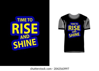 Creative and modern typography tshirt design