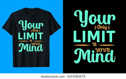 Creative Modern Typography T-shirt Design