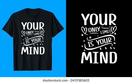 Creative Modern Typography T-shirt Design