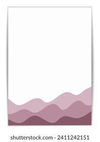 Diseño creativo, moderno, único, limpio y profesional de membrete de empresa y plantilla de factura con variación de color y concepto