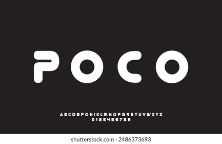 Creative modern urban alphabet fonts. Typography sport, game, technology, fashion, digital, future creative logo font.