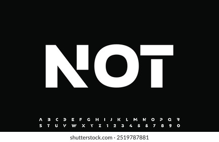 Creative modern urban alphabet fonts. Typography sport, game, technology, fashion, digital, future creative logo font.