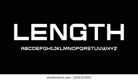 Creative modern urban alphabet fonts. Typography sport, game, technology, fashion, digital, future creative logo font.
