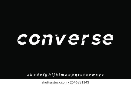 Creative modern urban alphabet fonts. Typography sport, game, technology, fashion, digital, future creative logo font.