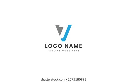  Creative Modern v logos design
