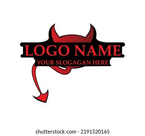 creative modern vector devil logo